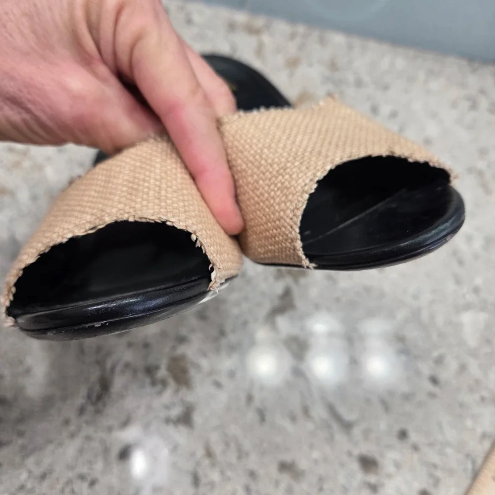 Saint Laurent Shoes Saint Laurent Black And Tan Womens Shoes 40 - Picture 7 of 10